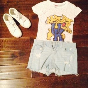 Cute Kentucky wildcat shirt see-through